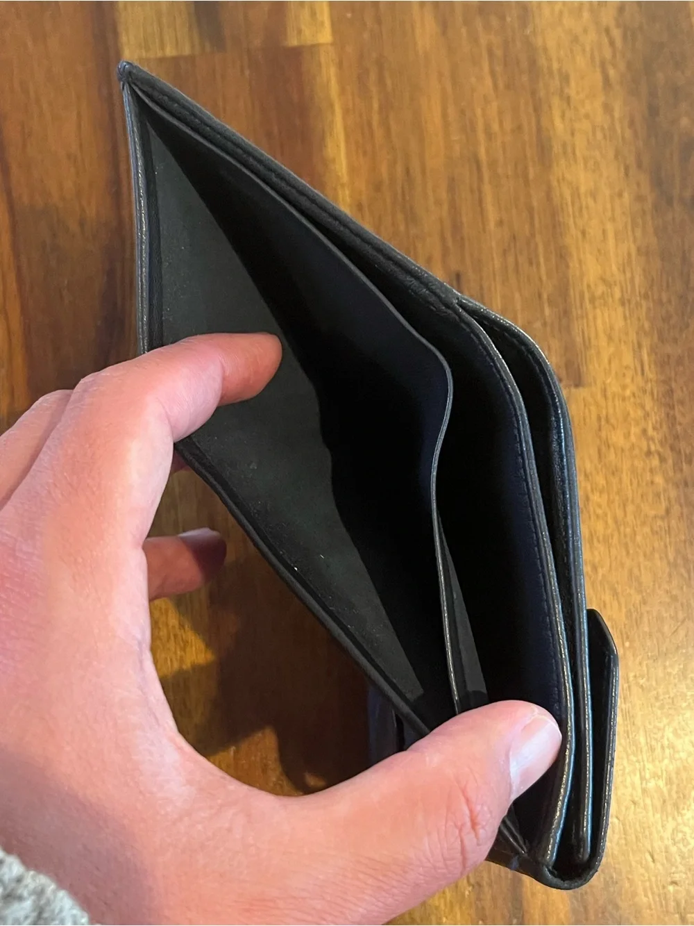 Black Loewe Compact Wallet